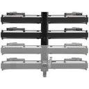Piston Pro X Hitch Bike Rack Add-On - LED Lights with 4-Pin Plug - Kashima Coat - Galaxy Gray
