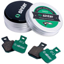Green s2032 Compound Organic Disc Brake Pads - One Pair