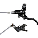 EVO GR4 Gravity Disc Brake & Lever Set - Post Mount - 4-Piston - Braided Hydraulic Hose