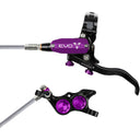 EVO TR4 Trail Disc Brake & Lever Set - Post Mount - 4-Piston - Braided Hydraulic Hose