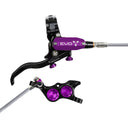 EVO TR4 Trail Disc Brake & Lever Set - Post Mount - 4-Piston - Braided Hydraulic Hose