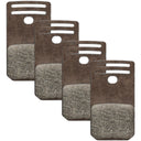 MDP 13 Disc Brake Pads - Organic Compound - For Gustav/Clara - Includes 4 Brake Pads and 2 Screws