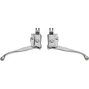 City Bike Brake Levers - Pair - Silver