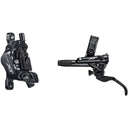 Deore XT M8100 Disc Brake - Hydraulic - Post Mount - Finned Pads - I-SPEC EV Clamp Band - Black