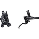 Deore XT M8100 Disc Brake - Hydraulic - Post Mount - Finned Pads - I-SPEC EV Clamp Band - Black