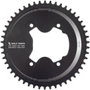 110 Asymmetrical BCD Aero Chainrings For 12-Speed Shimano GRX 800 Series - 110 Asymmetric BCD - 4-Bolt - Drop-Stop ST - For Shimano GRX 800 Series - Black