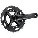 GRX FC-RX600 Crankset - Hollowtech II Spindle Interface - Black
