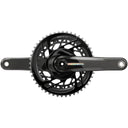 Force Crankset D2 - 2x 12-Speed - Direct Mount - DUB Spindle Interface - Iridescent Gray