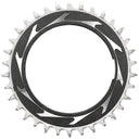 XX SL Eagle T-Type Thread Mount Chainring - 12-Speed - Thread Mount (For XX SL PM Spider) - Aluminum - Black/Silver