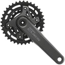 CUES FC-U6000-2 Crankset - Hollowtech II - Black