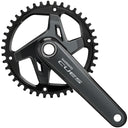 CUES FC-U8000-1 Crankset - 9/10/11-Speed - Asymmetric 96 BCD - Hollowtech II - Black