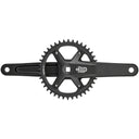 Sword Black 1x Crankset - 9/10-Speed - 110 Asym BCD - JIS Square Taper Spindle Interface