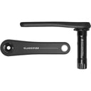 Aero Crankset - 170mm - 30mm Spindle - Carbon - Black