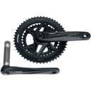 Gossamer Pro 2x Megaexo Crankset - For Shimano 12-Speed HG+ - DM/90 BCD - MegaExo Spindle - Black