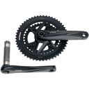 Gossamer Pro 2x Megaexo Crankset - For Shimano 12-Speed HG+ - DM/90 BCD - MegaExo Spindle - Black
