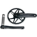 Gossamer Pro Agx+ 1x Crankset - 42t - Direct Mount - MegoExo Spindle - Bead-Blasted Black