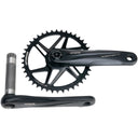 Gossamer Pro Agx+ 1x Crankset - 42t - Direct Mount - MegoExo Spindle - Bead-Blasted Black