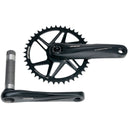 Gossamer Pro Agx+ 1x Crankset - 42t - Direct Mount - MegoExo Spindle - Bead-Blasted Black