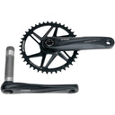 Gossamer Pro Agx+ 1x Crankset - 42t - Direct Mount - MegoExo Spindle - Bead-Blasted Black