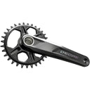 Deore M6100 Crankset - 12-Speed - 32t - Black