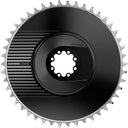 Red Aero X-Sync Chainring E1 - 12-Speed - 8-Bolt Direct Mount - 6.5mm Offet - Black