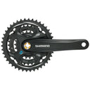 Altus FC-M311 Crankset - 7/8-Speed - Riveted - Square Taper JIS Spindle Interface - Black