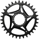Narrow Wide Direct Mount Cinch Hyperglide+ Chainring - for Shimano 12-Speed - requires Hyperglide+ compatible chain - Black