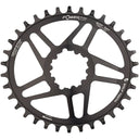 Powertrac Elliptical SRAM 3-Bolt Direct Mount Chainrings - Black