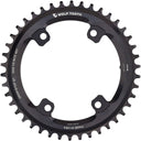 110 Asymmetrical BCD Chainrings For 12-Speed Shimano GRX - 110 Asymmetric BCD - 4-Bolt - Drop-Stop ST - For Shimano GRX Cranks - Black