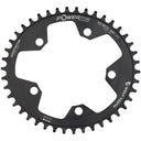 Elliptical 110 BCD Chainrings - 5-Bolt - Drop-Stop B - 10/11/12-Speed Eagle and Flattop Compatible - Black