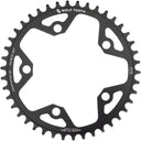 110 BCD 5-Bolt Gravel/CX/Road Chainring For 12-Speed Shimano Hg+ Chain - Drop-Stop ST - For Shimano HG+ and KMC 12-Speed Chains - Black
