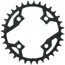 Gamma Pro Megatooth Chainring - Black