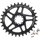 Elliptical 8-Bolt Direct Mount Chainring For Hyperglide+ Chain - SRAM 8-Bolt DM - 3mm Offset - Drop-Stop ST - Requires HG+ Chain - Black