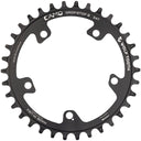 Camo Aluminum Round Chainrings - Wolf Tooth CAMO Mount - Black