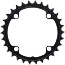 Omega/Vero Pro Road Double Chainring - Black