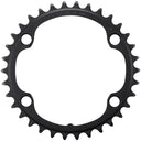 Ultegra FC-R8100 12-Speed Chainring - Asymmetric 110 BCD - Black