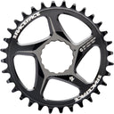 Narrow Wide Direct Mount Cinch Hyperglide+ Chainring - for Shimano 12-Speed - requires Hyperglide+ compatible chain - Black