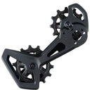 Replacement Rear Derailleur Cage Assembly - Includes Pulleys - Black
