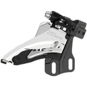 CUES FD-U6000 Linkglide Front Derailleur - 10/11-Speed - Double - Side Swing - 36/40t Max - Black/Silver