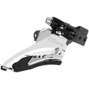 CUES FD-U6000 Linkglide Front Derailleur - 10/11-Speed - Double - Side Swing - 36/40t Max - Black/Silver