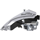 Tourney FD-TY600/TY601/TY606 Front Derailleurs - 6/7/8-Speed - Top Swing - Dual Pull - 31.8/34.9mm
