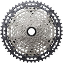 Deore XT CS-M8200 12-Speed Cassette - Hyperglide+ - Micro Spline - Gray/Silver