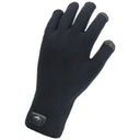 Anmer Waterproof Ultra Grip Knit Gloves - Black