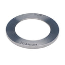 Titanium Headset Covers - 1-1/8" - Raw Ti - Raw Titanium
