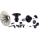 Powershift Rear Hub Kit - Center-Lock - Black Anondized - Center-Lock Disc - Straight Pull