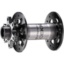 Sidekick Front Hub - 6-Bolt Disc - Black/Sterling Silver - 15mm Thru x 110mm - J-Bend