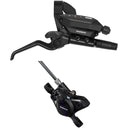 ST-EF515 Shift/Brake Lever With BR-MT200 Hydraulic Brake Caliper - Post Mount - 2-Piston - Black