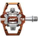 T2 Pedals - Dual Sided Clipless with Platform - Aluminum - 9/16"