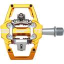 T2 Pedals - Dual Sided Clipless with Platform - Aluminum - 9/16"