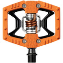 Double Shot 2 Pedals - Single Side Clipless with Platform - Aluminum - 9/16"